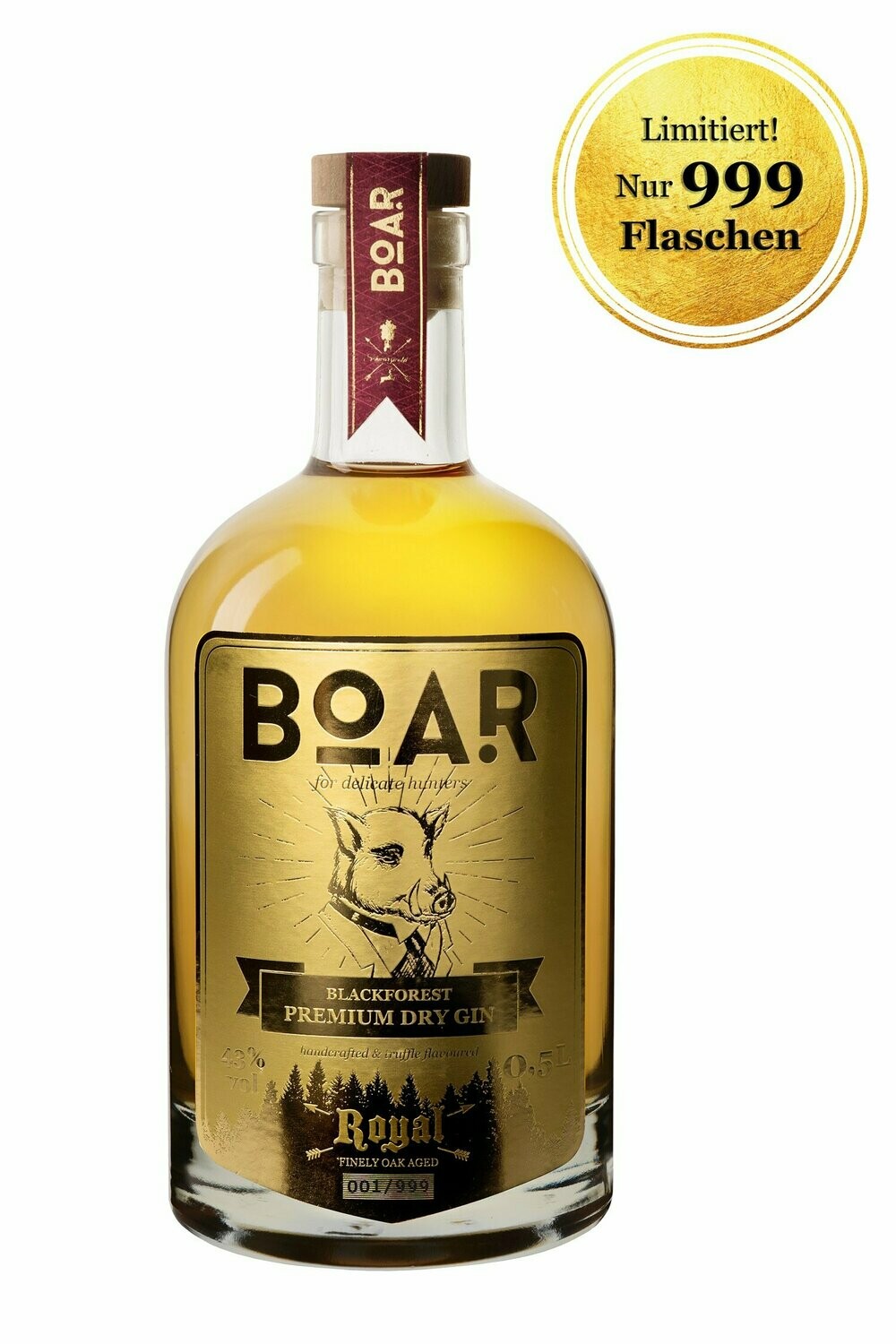 BOAR Royal 0,5l 43% Vol – Limitierte Auflage