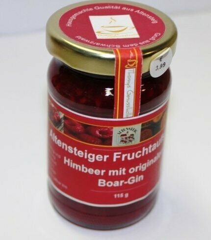 Himbeere mit Boar-Gin