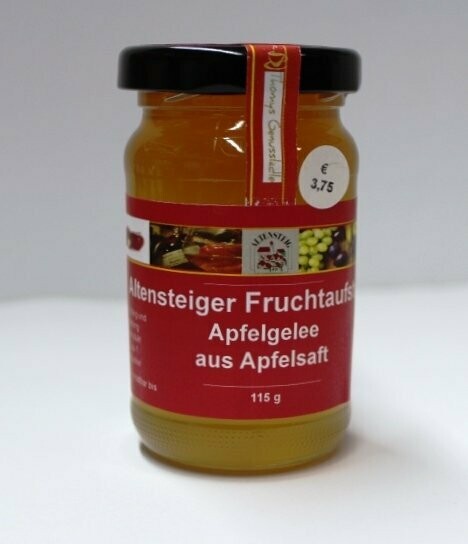 Apfelgelee aus Apfelsaft