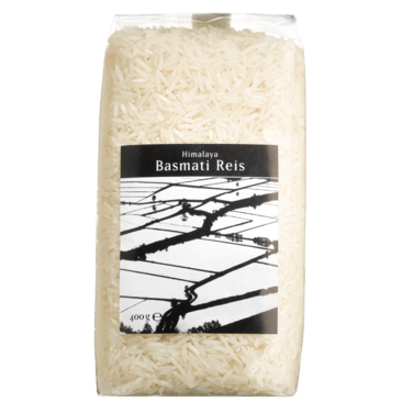 Basmati-Reis aus dem Himalaya Basmati-Reis aus dem Himalaya