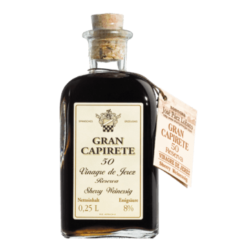 Sherryessig Riserva ,Gran Capirete‘ - Vinagre de Jerez DOP
Sherryessig aus Andalusien, ausgereift