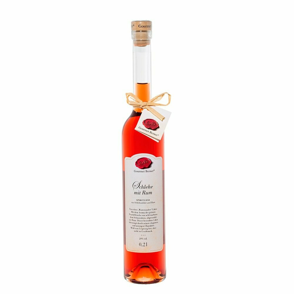 Schlehe mit Rum, 20% vol, 0,2l