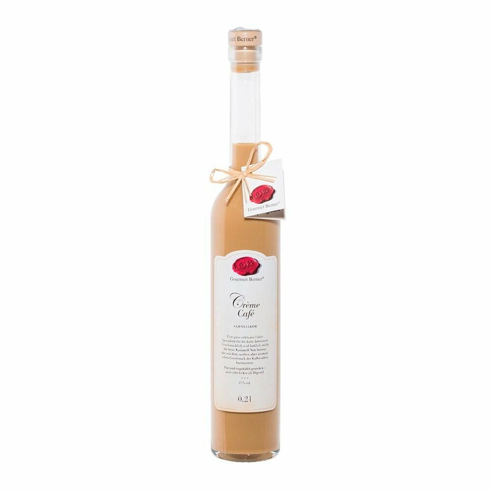Creme Café Likör, 17% vol
Sahnelikör