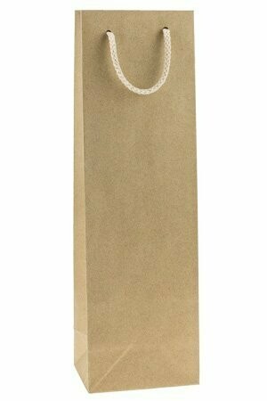 Flaschentasche natron, 12 x 9 x 39 cm