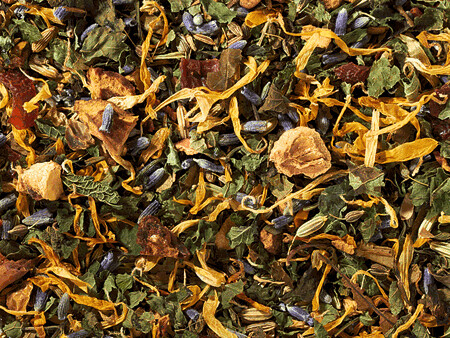 Kräuterteemischung Lavendel ohne Zusatz von Aroma