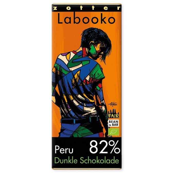 Labooko | 82% Peru |
Inhalt 70g | Zotter Labooko | 82% Peru |
Inhalt 70g | Zotter