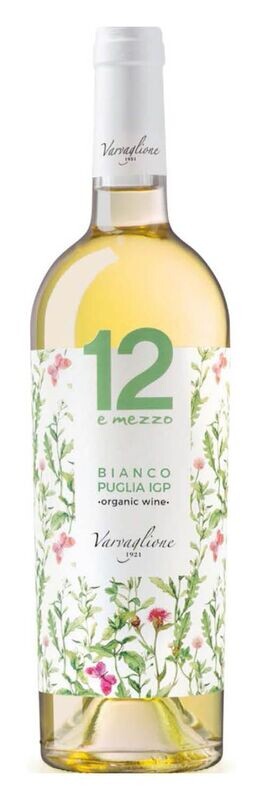 12 e mezzo, Bianco di Puglia, Bio 2022 12 e mezzo, Bianco di Puglia, Bio 2022
