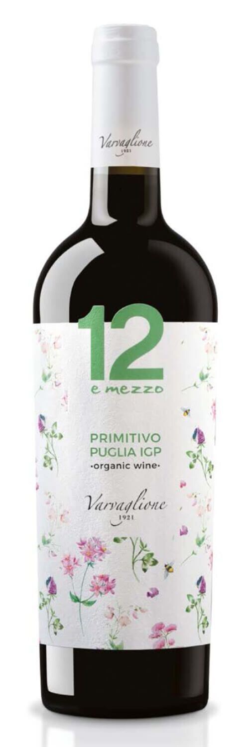 12 e mezzo, Primitivo, Puglia, Bio,  0.75 Liter