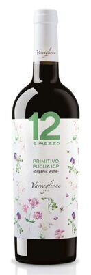 12 e mezzo, Primitivo, Puglia, Bio, 0.75 Liter