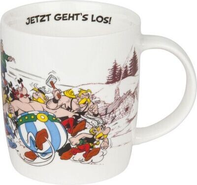 Becher Asterix - Jetzt geht's los