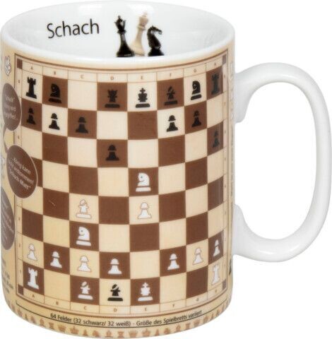 Becher Wissensbecher Schach