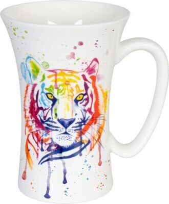 Mega Mug Watercoloured Animals - Tiger