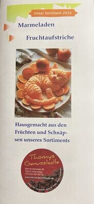 Marmeladen & Fruchtaufstriche Hausgemacht!