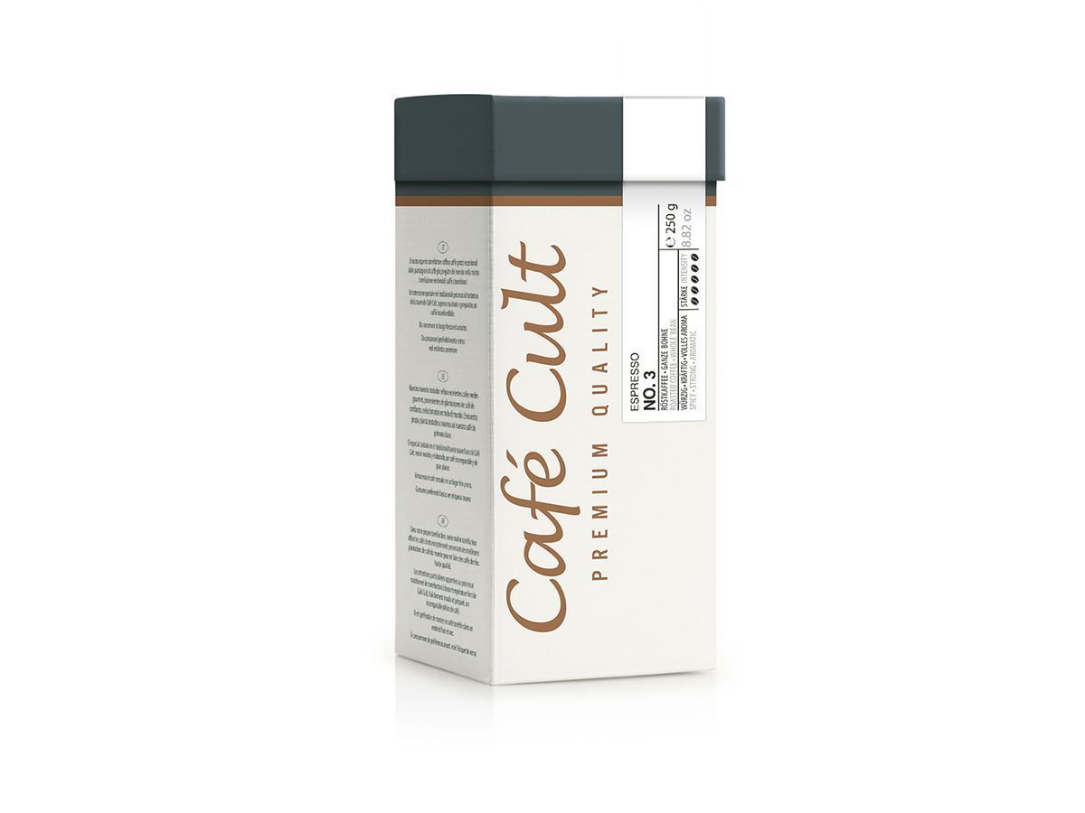 Cafe Cult.  Espresso No. 3 , ganze Bohne