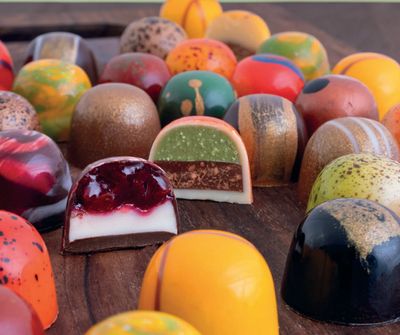 Neu!  Handgemachte Glanzpralinen