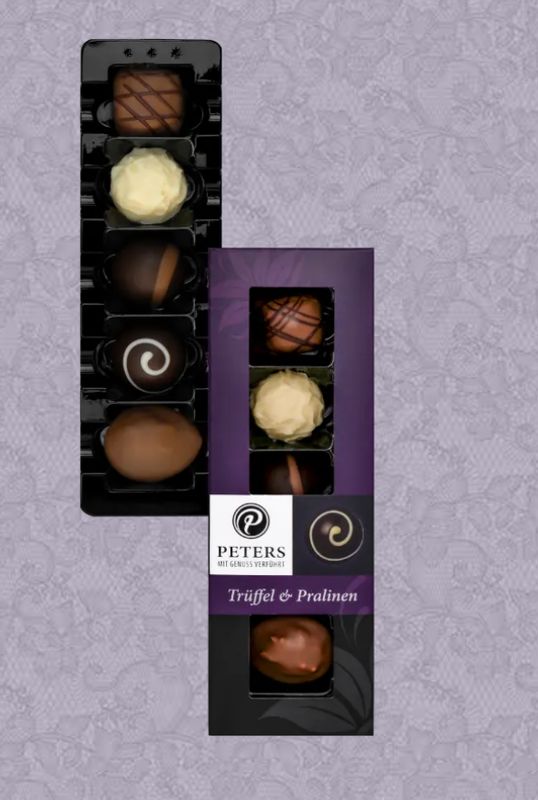 5er Trüffel & Pralinen    mit und ohne Alkohol 5er Trüffel & Pralinen    mit und ohne Alkohol