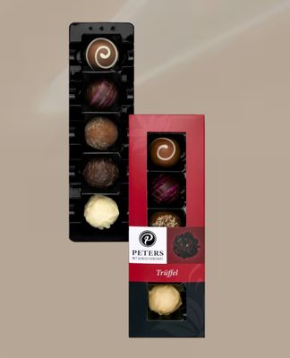 5er Trüffel 62 g mit Alkohol 5er Trüffel 62 g mit Alkohol