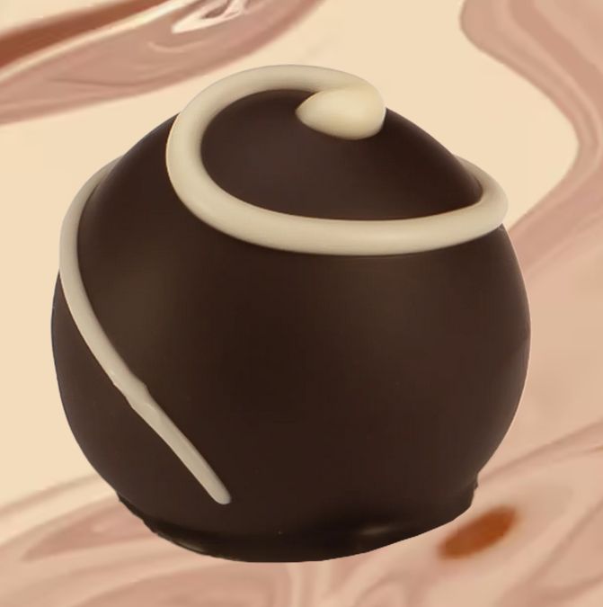 Eierlikör-Creme-Trüffel  ca. 12,5 g  mit Alkohol Eierlikör-Creme-Trüffel  ca. 12,5 g  mit Alkohol