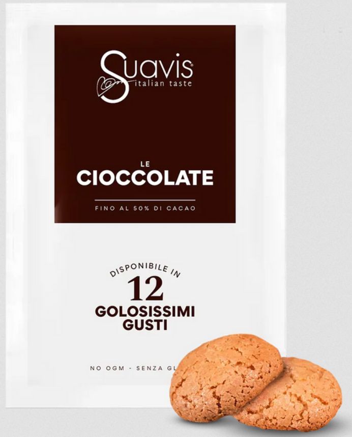 Suavis! Milchschokolade mit Mandeln, Portionsbeutel 32g Eraclea No. Nr. 26 Suavis! Milchschokolade mit Mandeln, Portionsbeutel 32g Eraclea No. Nr. 26