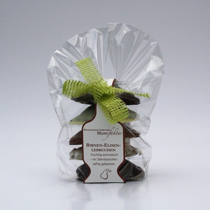 Birnen-Elisenlebkuchen gemischt 5-er Päckchen Birnen-Elisenlebkuchen gemischt 5-er Päckchen