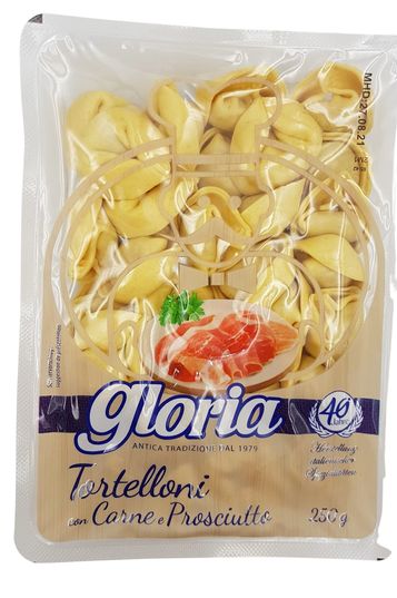 Tortelloni con Carne e Prosciutto 250 g  Tortellini mit Fleischfüllung