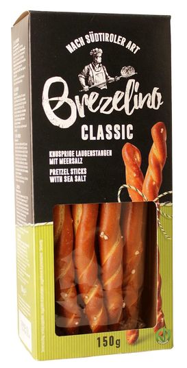 Brezelino Classic 150 g  Laugenknappergebäck mit Nativem Olivenöl