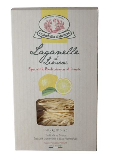 Laganelle al Limone 250 g Nudeln aus Hartweizengrieß & Eiern mit Zitrone Laganelle al Limone 250 g Nudeln aus Hartweizengrieß & Eiern mit Zitrone
