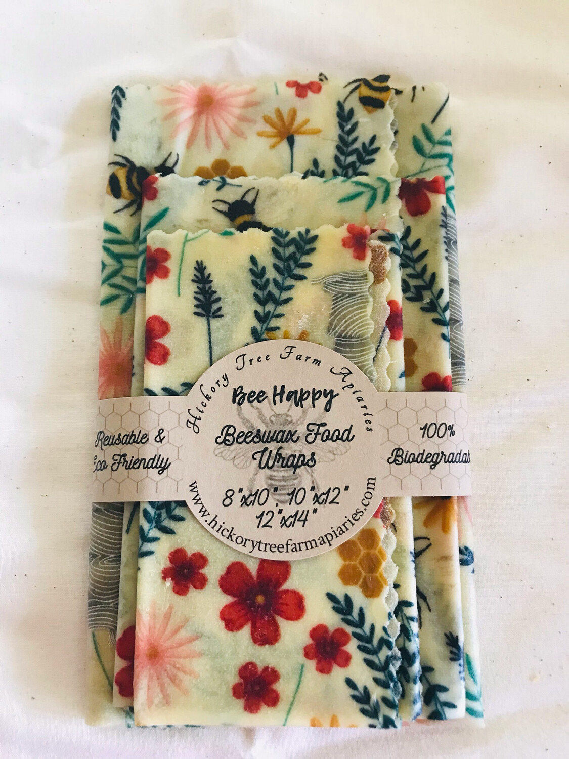 Beeswax Food Wraps (Bees and Hives)