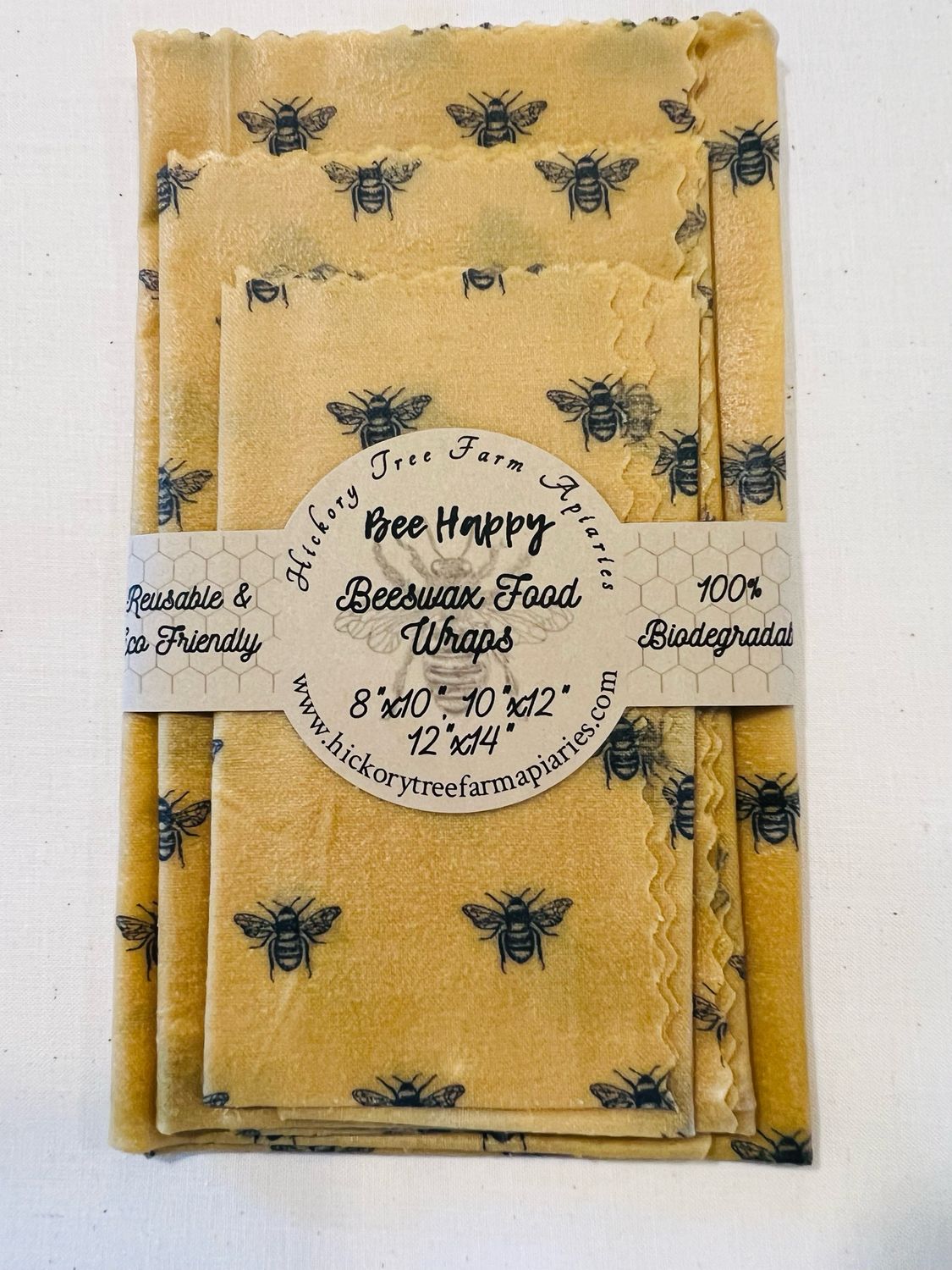 Beeswax Food Wraps (Newspaper Bee)