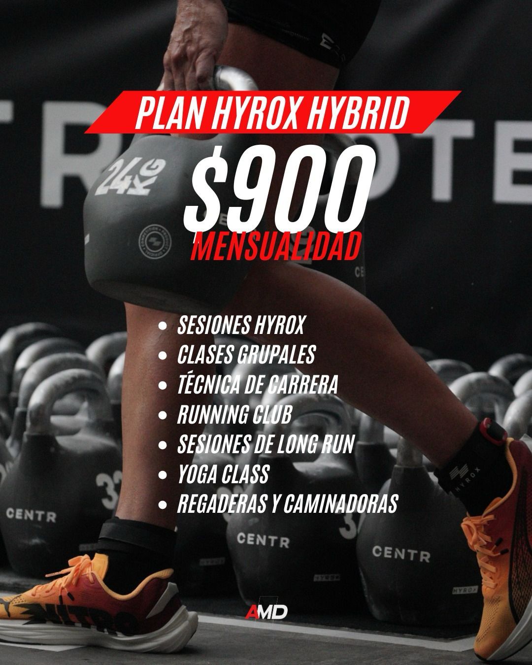 PLAN HYROX HYBRID (ANTES FITNESS)