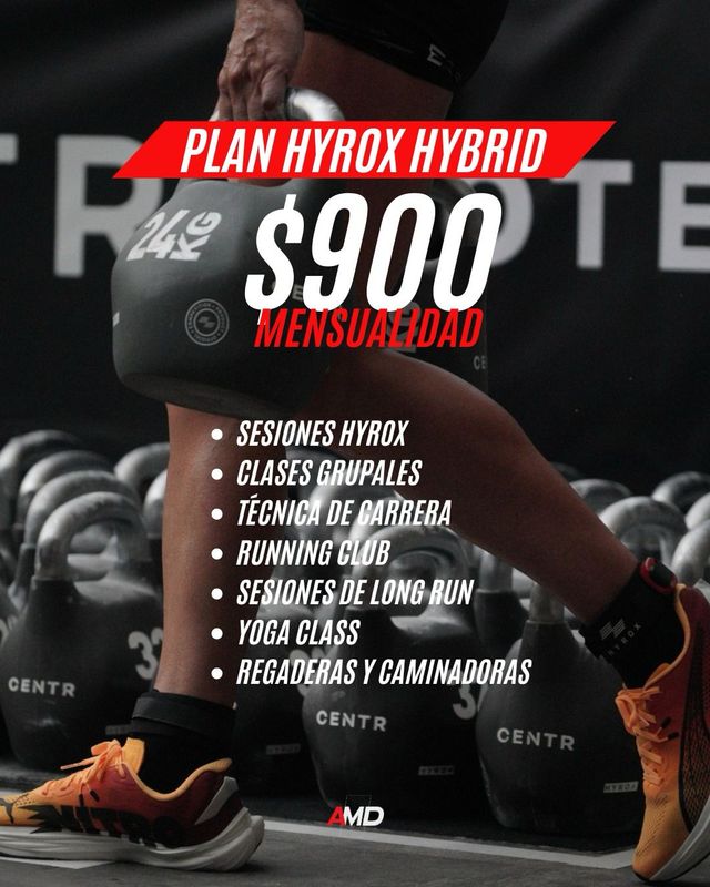 PLAN HYROX HYBRID (ANTES FITNESS)