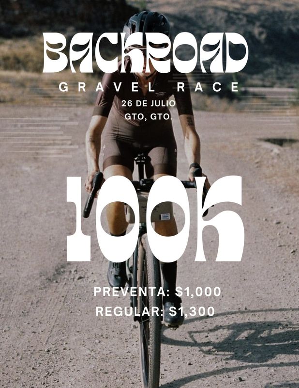 BACKROAD- GRAVEL RACE 100K