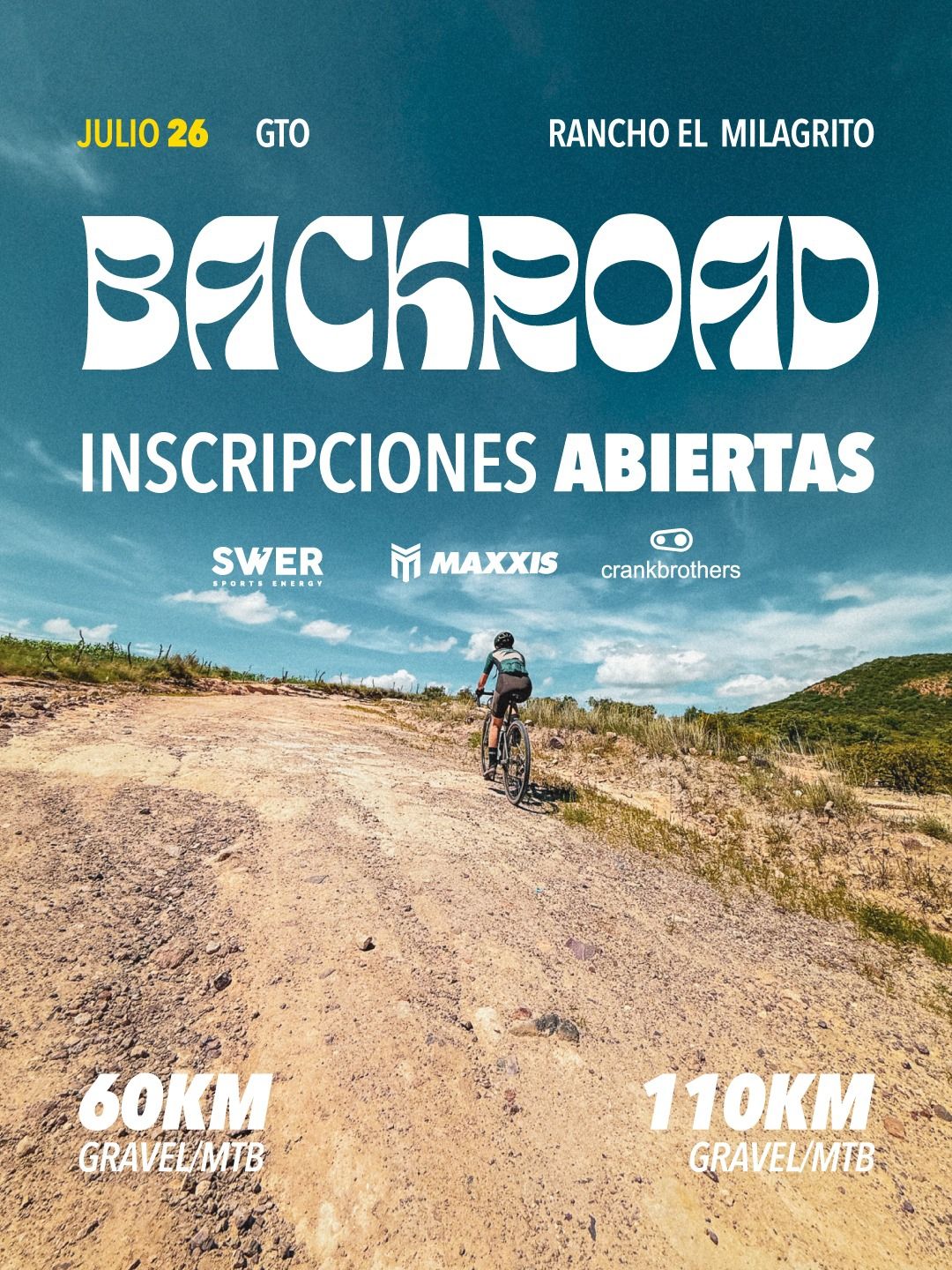 BACKROAD 2da EDICION 2026- GRAVEL RACE