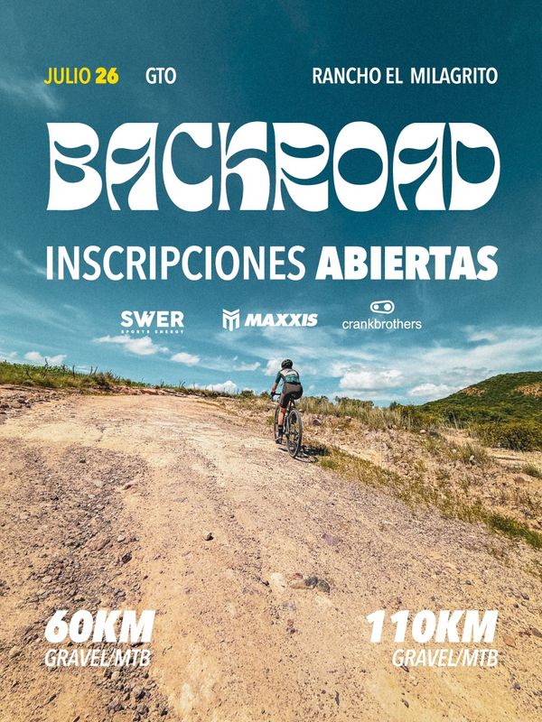 BACKROAD 2da EDICION 2026- GRAVEL RACE