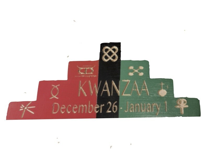 Kwanzaa Kinara- Kwanzaa Set Dec 26 - Jan 1