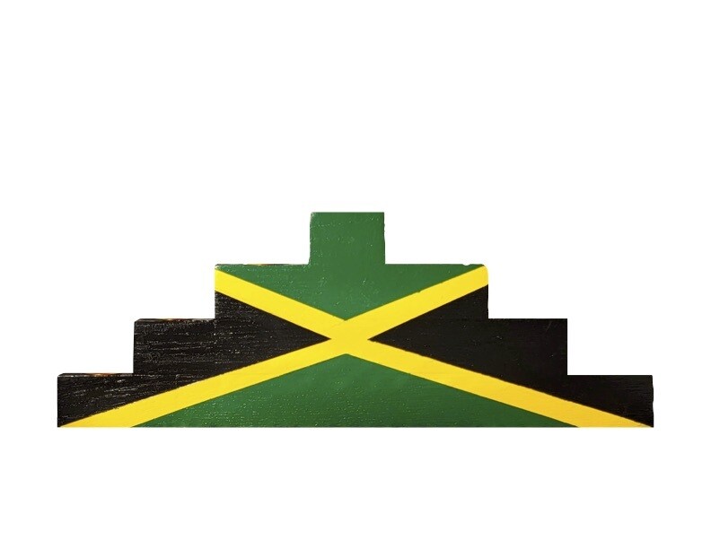Kwanzaa Kinara- Jamaica Flag