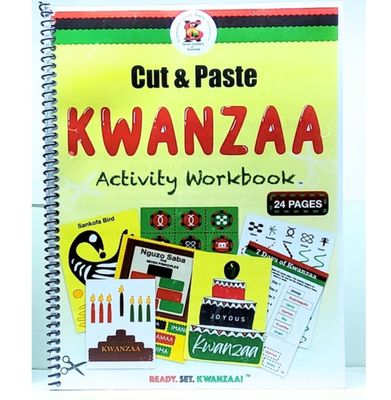 Cut &amp; Paste Kwanzaa Activity Workbook