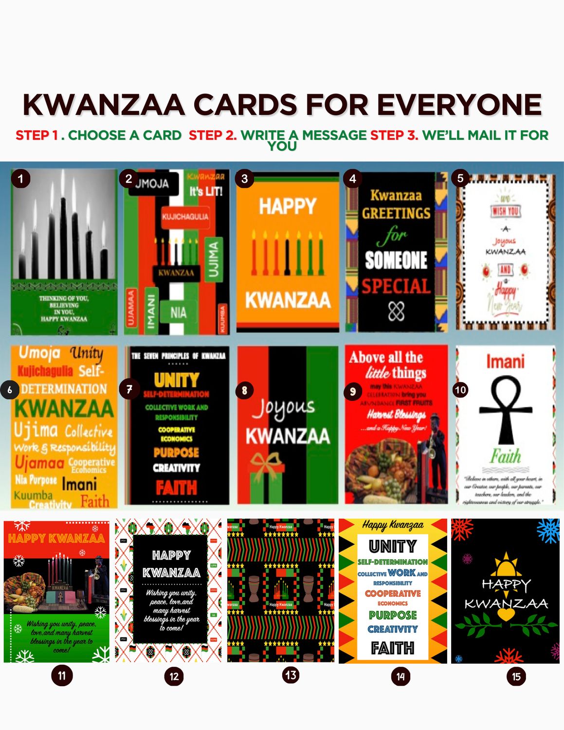Kwanzaa Cards for Everyone