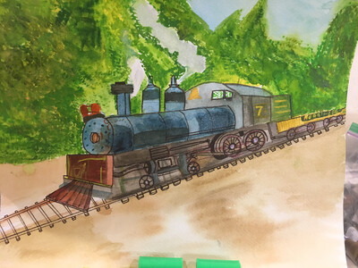 Roaring Camp Steam Train