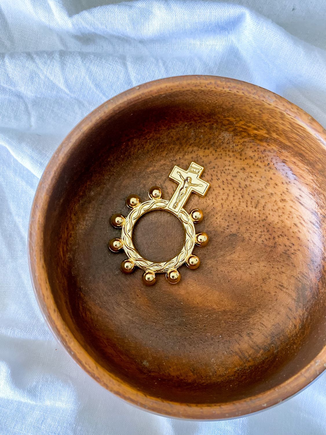 Rosario de dedo