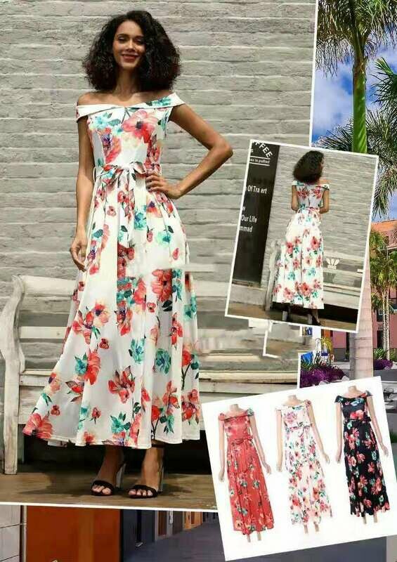 Ladies floral dress