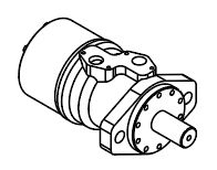 Moteur hydraulique PARKER 230 + VISSERIE M12