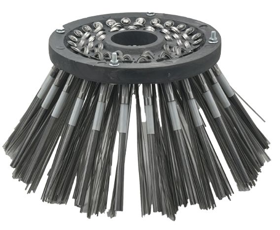 Brosse de désherbage latérale métallique Ø 500 mm