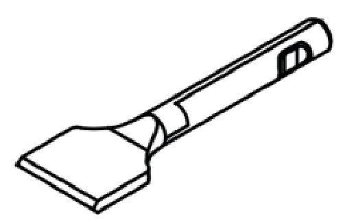 EPIROC SB52 - Couteau à asphalte orientation perpendiculaire largeur 120 mm