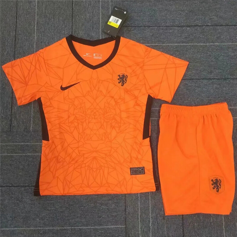 Netherlands Home Kids Soccer Kit 21/22