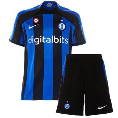 Inter Milan Home Kids Football Kit 22/23