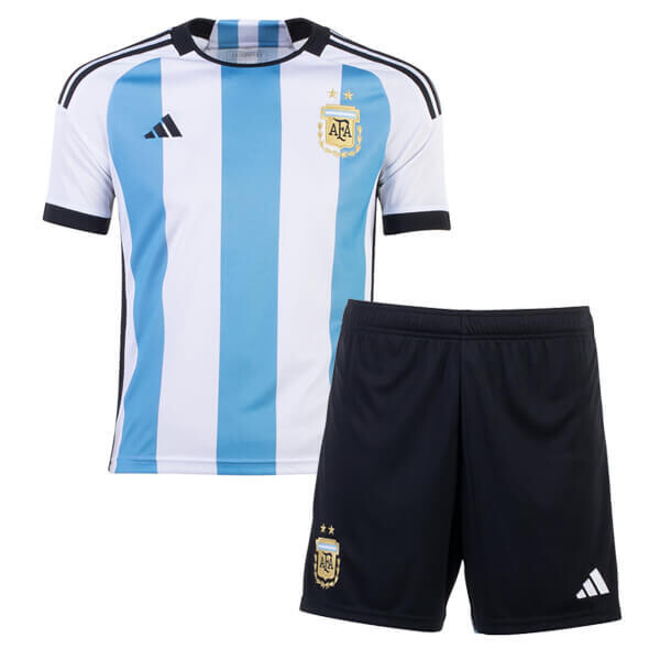 Argentina Home Kids&#39; Shirts Football Kit 2022