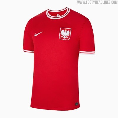 Poland Away 2022 World Cup Soccer Jersey