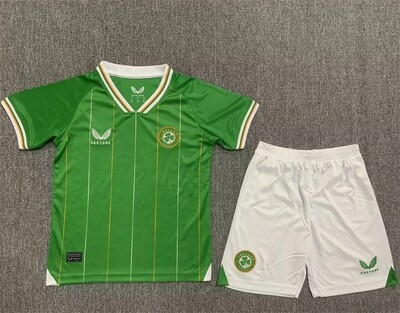 Ireland Home Kids Football Kit 23/24