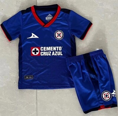 Cruz Azul Home Kids Football Kit 23/24